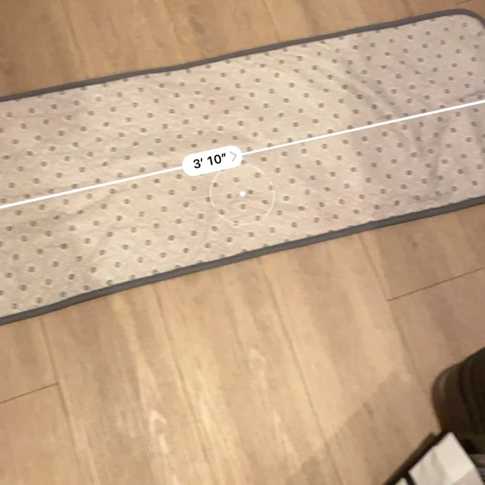 Machine washable Plush bath Rug